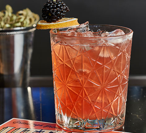 Blackberry cocktail